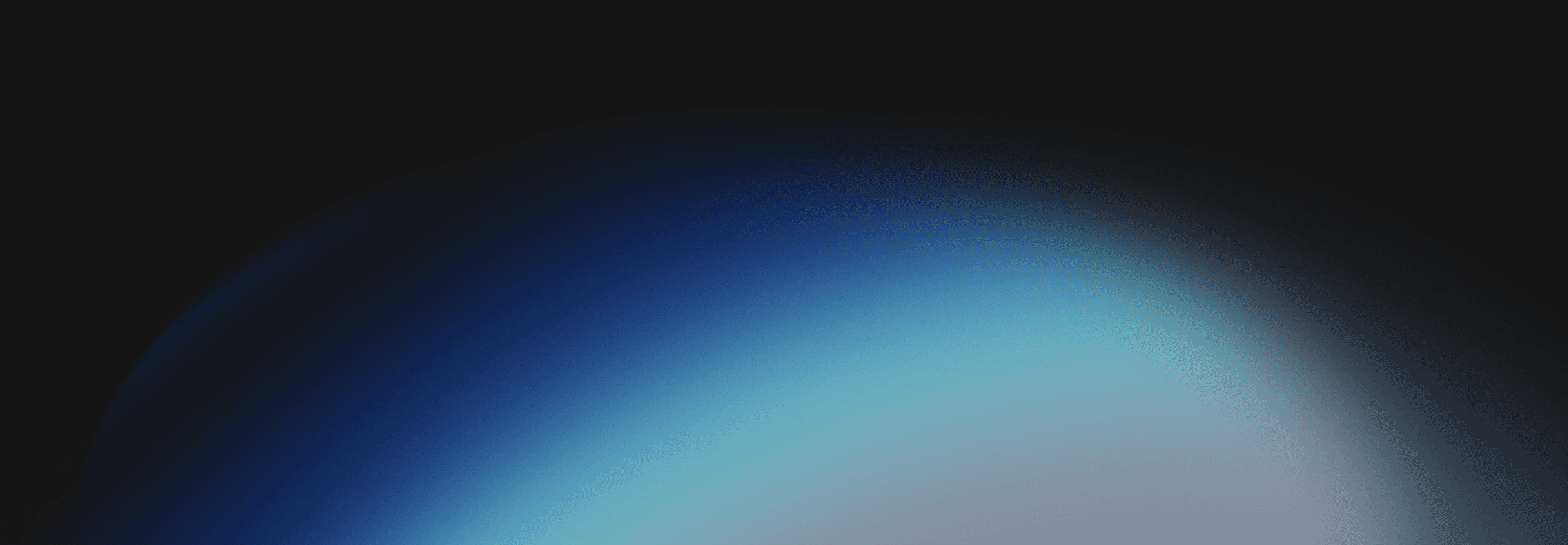Footer glow background